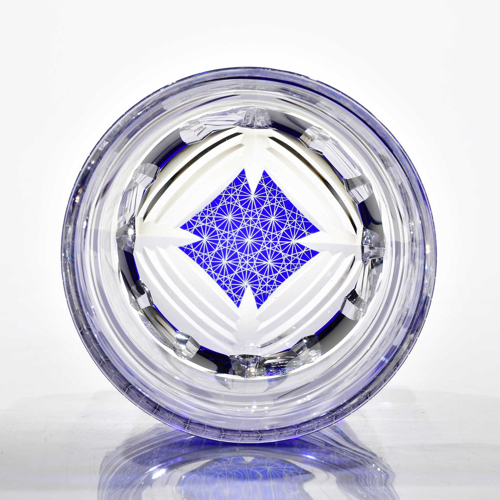 Shn-123　華組オールドグラス（瑠璃色）
