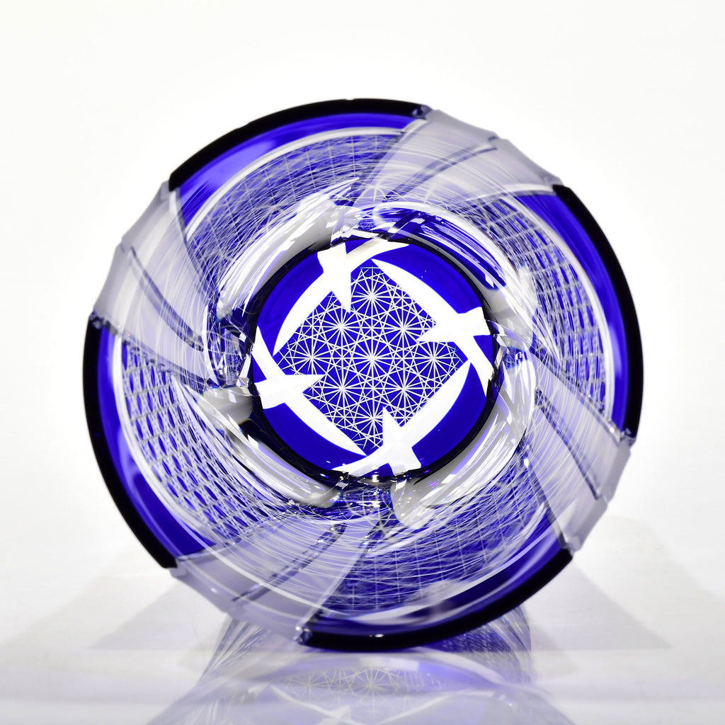 Shn-136　華組タンブラー（瑠璃色）