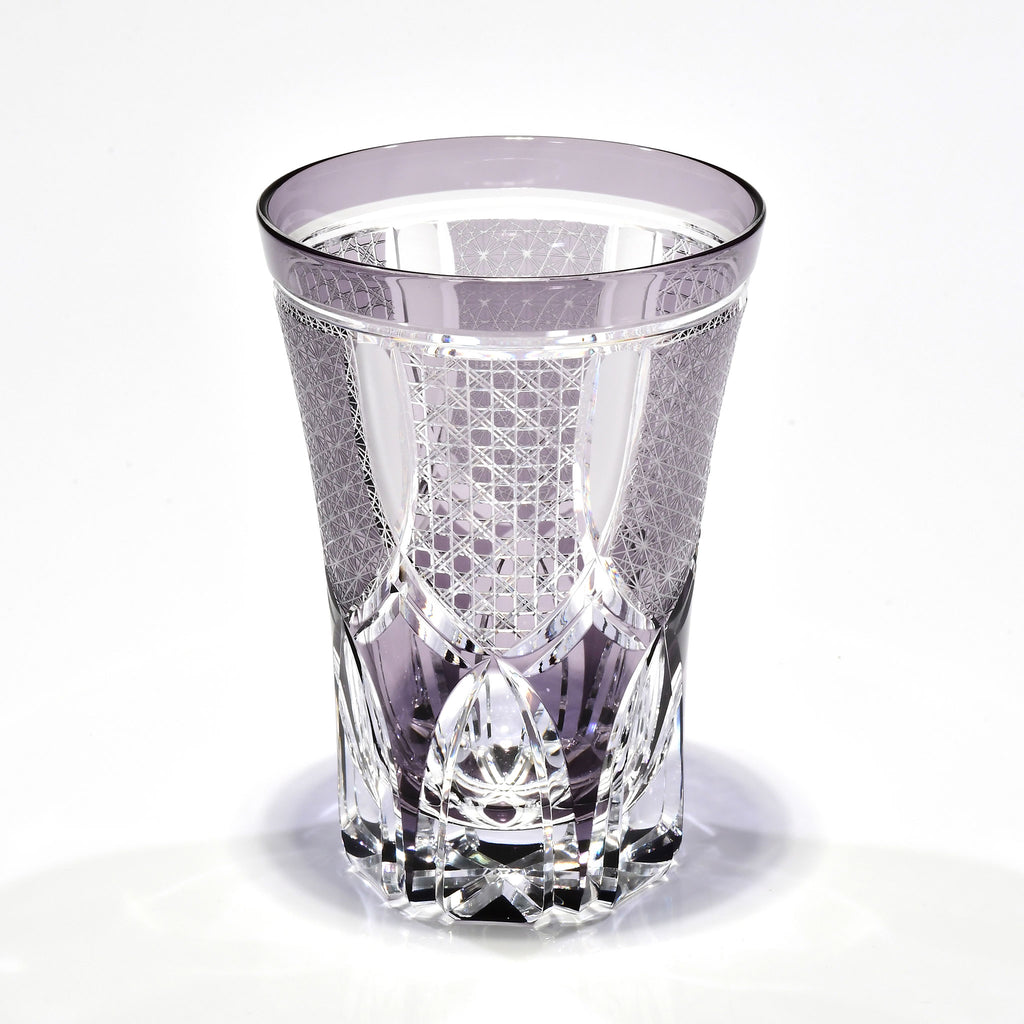 Shn-154【一点物】華組タンブラー（葡萄色）