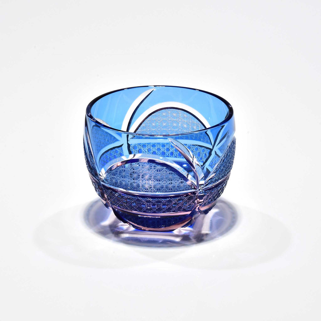 Skt-28　ぐい吞み(水色・ピンク色)　亀戸本店限定