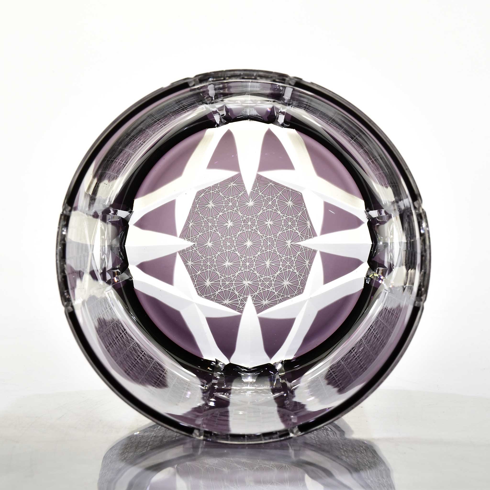 Shn-110　華組オールドグラス（葡萄色）